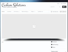 Tablet Screenshot of cushionsolutions.org